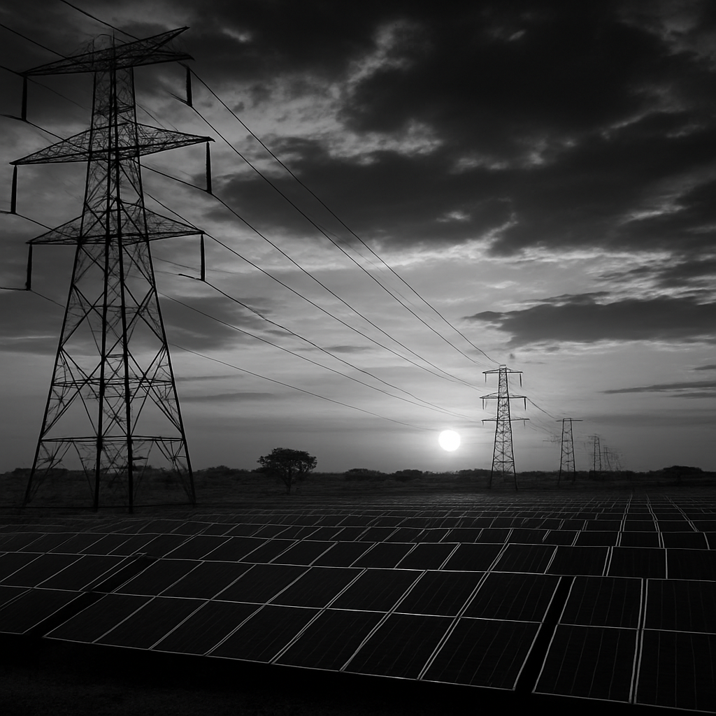 Energy & utilities operations visualized through Parotia